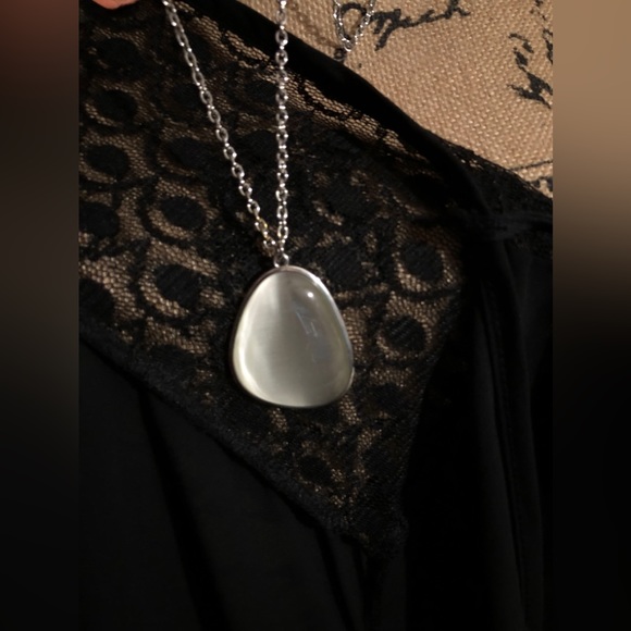 3 ITEM Bundle DRESS, NECKLACE, SHEER RUFFLE CARDIGAN🌷🌷 - Picture 12 of 14